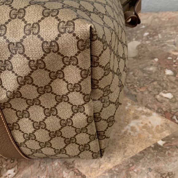❤️❤️SOLD❤️❤️Gucci GG pvc vintage travel/tote bag - Picture 8 of 17